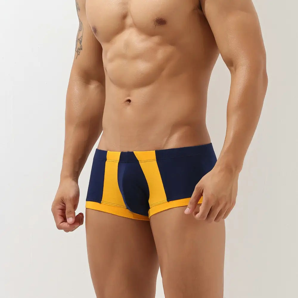 Seobean Herren-Badehose – Bequeme Unterwäsche aus Baumwollmischung 00217