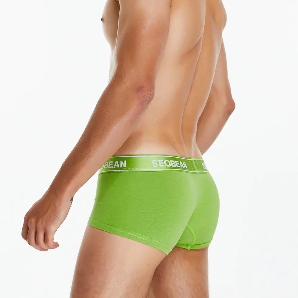 Seobean Men's Boxer Briefs - Ultra-Soft, Breathable & Durable Underwear 10211