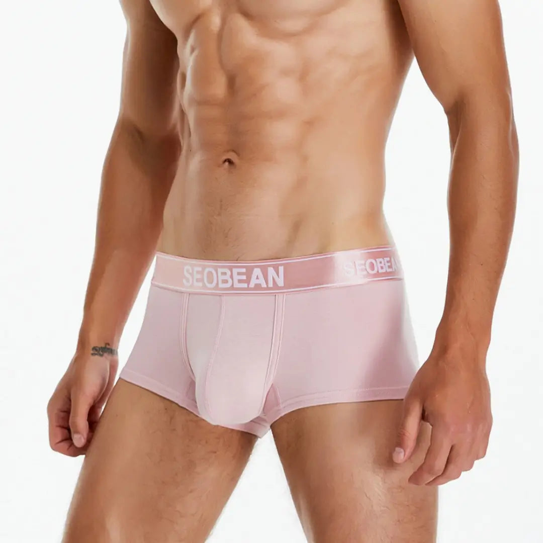 Seobean Men's Boxer Briefs - Ultra-Soft, Breathable & Durable Underwear 10211