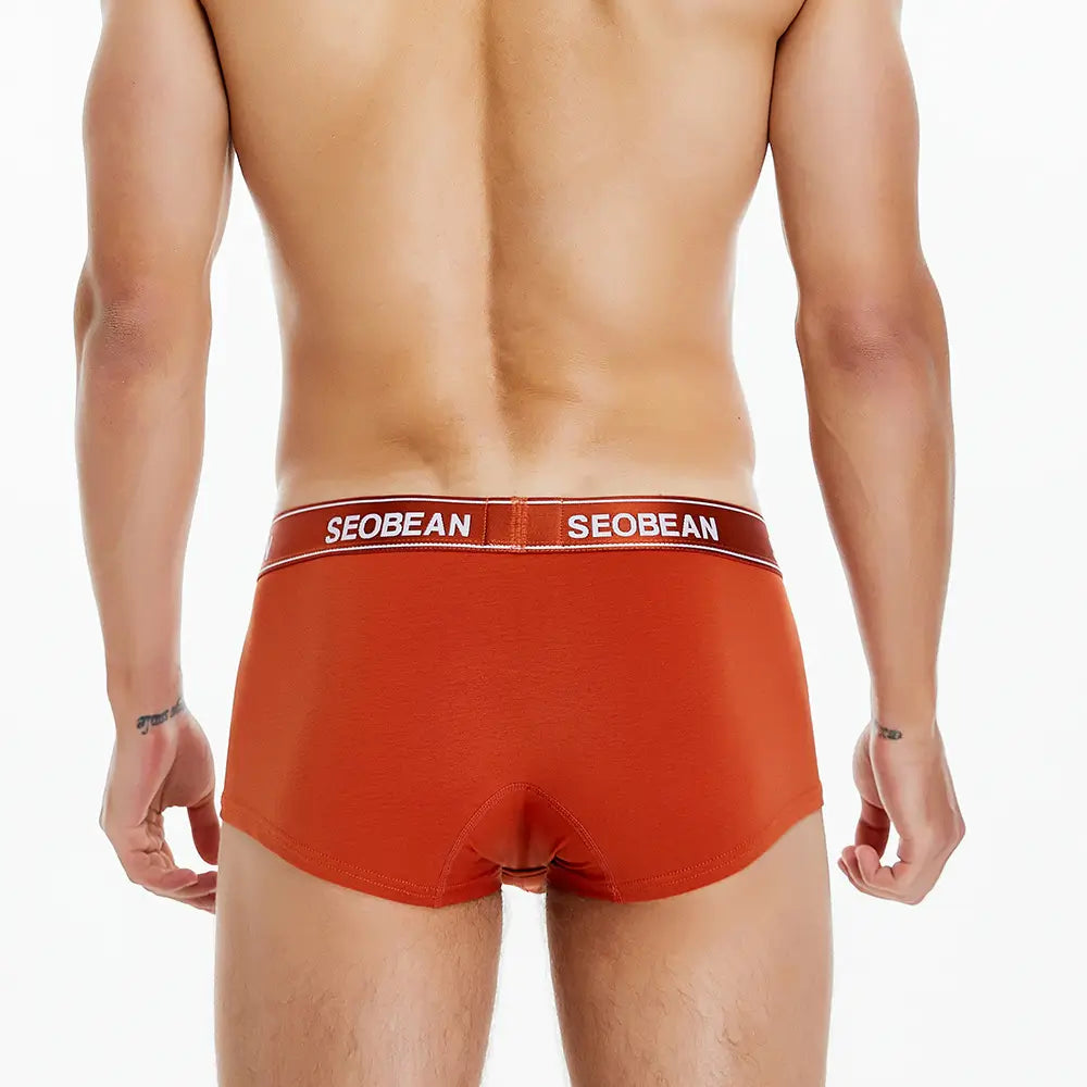 Seobean Men's Boxer Briefs - Ultra-Soft, Breathable & Durable Underwear 10211