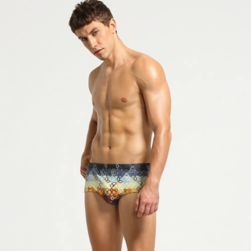 Seobean Swimwear for Men – Athletic Male Swimsuit 10802