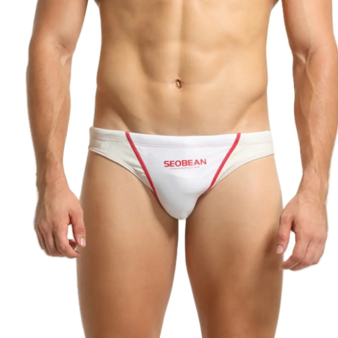 Seobean Men's Swim Briefs - Best Color Block Swimwear | Quick-Dry 10901