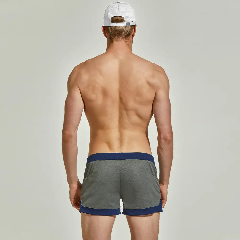 Seobean Men's Curvy-Cut Boxer Shorts Lightweight Casual Underwear 220603