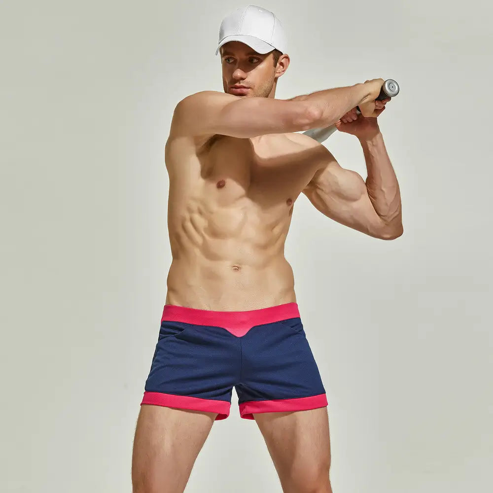 Seobean Men's Curvy-Cut Boxer Shorts Lightweight Casual Underwear 220603