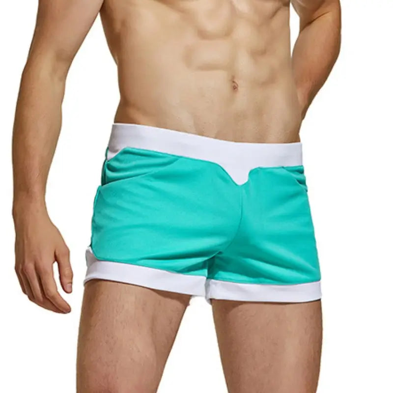 Seobean Men's Curvy-Cut Boxer Shorts Lightweight Casual Underwear 220603