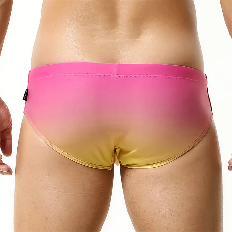 Seobean Men's Swim Briefs - Low-Rise Quick-Dry Swimwear 240901