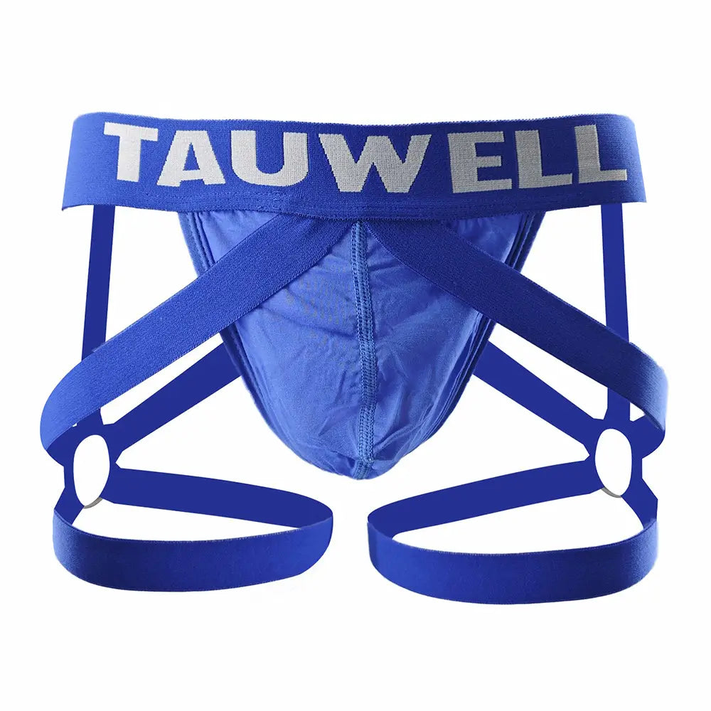 Tauwell Sexy Jockstrap for Men - Sheer, High Elastic 24105