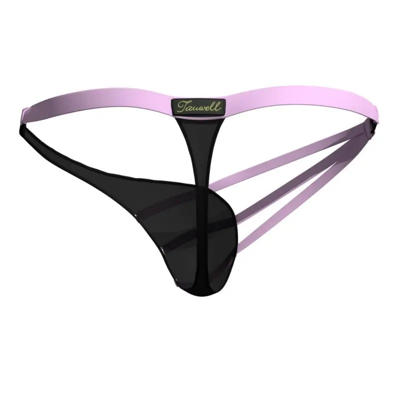 Tauwell Men's T-Back Thongs Soft Underwear with 4-Way Stretch 25105