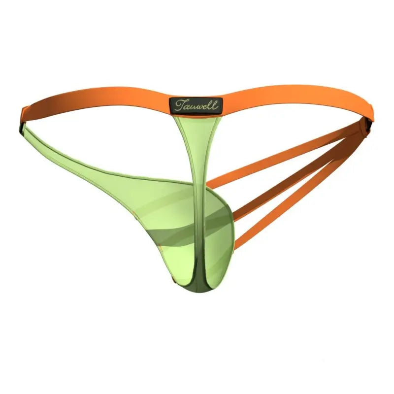 Tauwell Men's T-Back Thongs Soft Underwear with 4-Way Stretch 25105