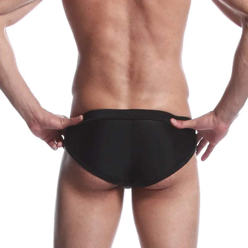 Seobean Men's Swim Boxers - Quick-Dry Swim Trunks 30904