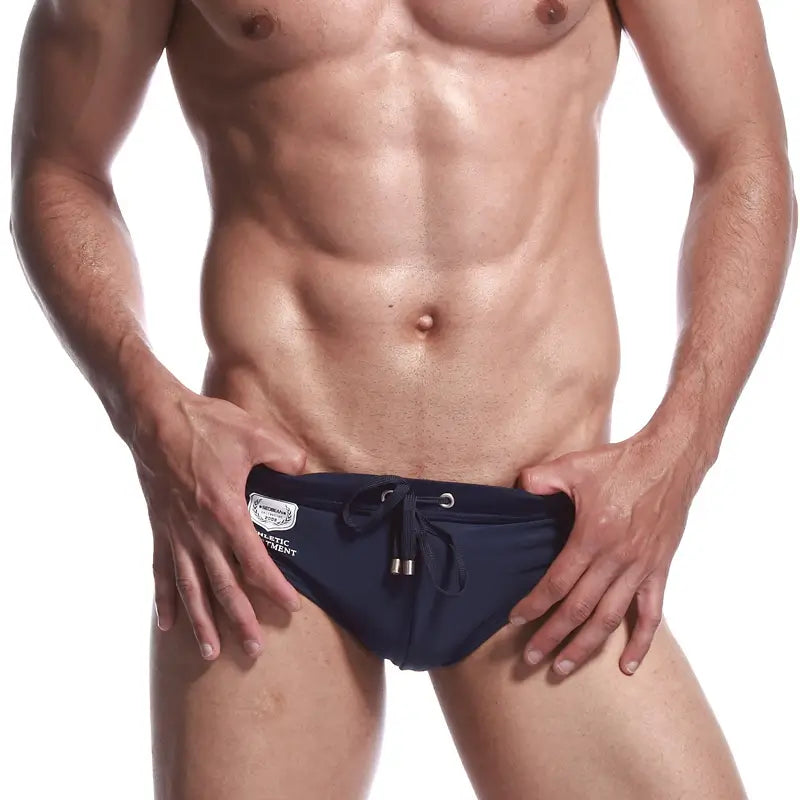 Seobean Men's Swim Boxers - Quick-Dry Swim Trunks 30904