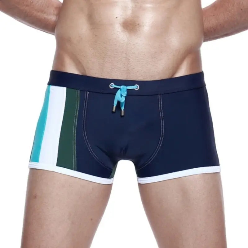 Seobean Herren-Badehose – Hohe Elastizität, Niedrige Taille 40801