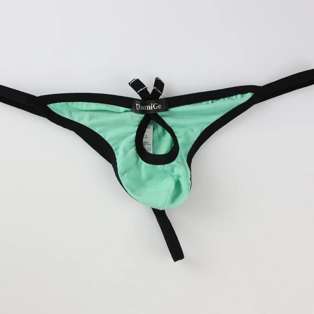 DomiGe Herren Tangas G-String mit Schmetterlings-Design Unterwäsche