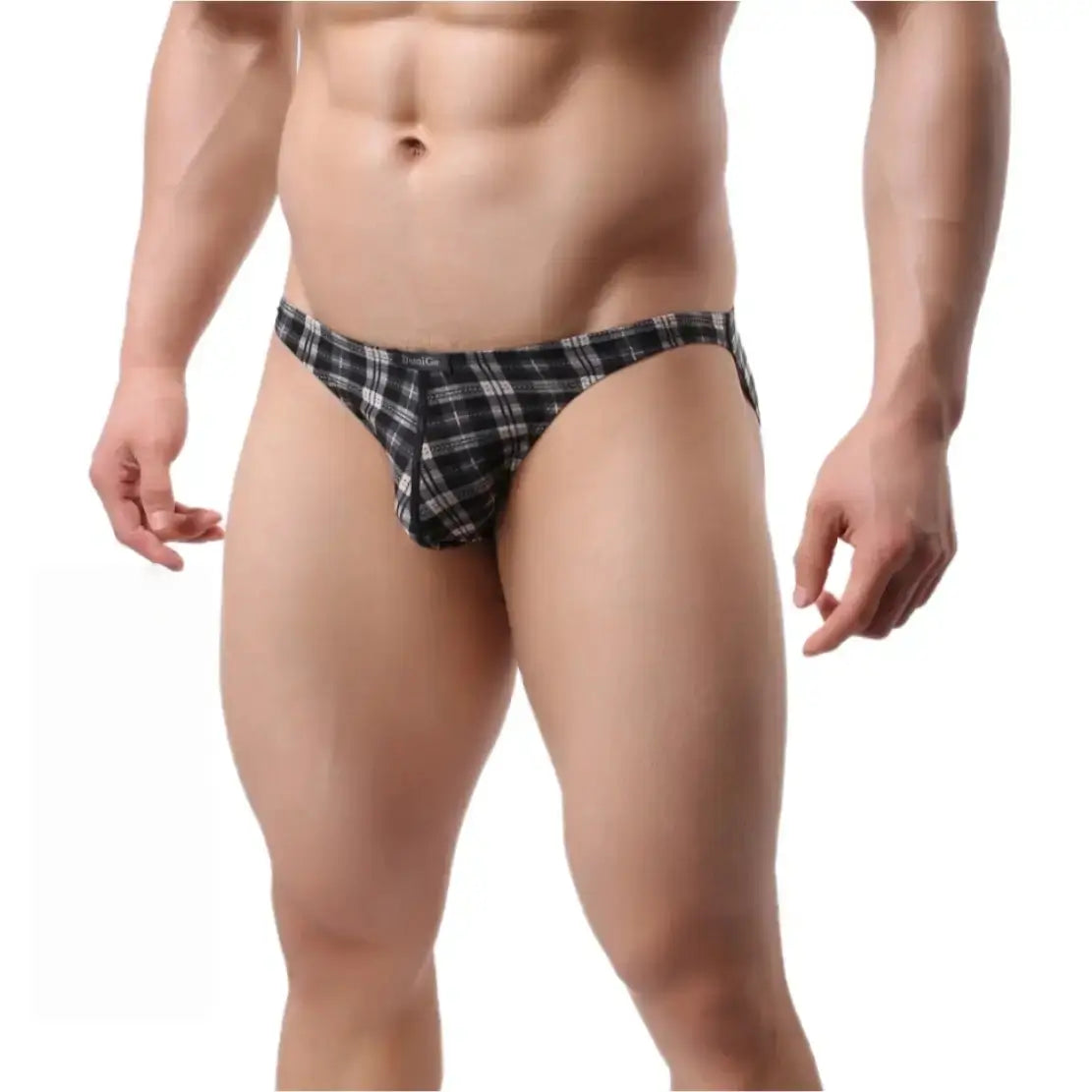 DomiGe Men's Sexy Briefs: Breathable Quick-Dry Fabric & 3D Support