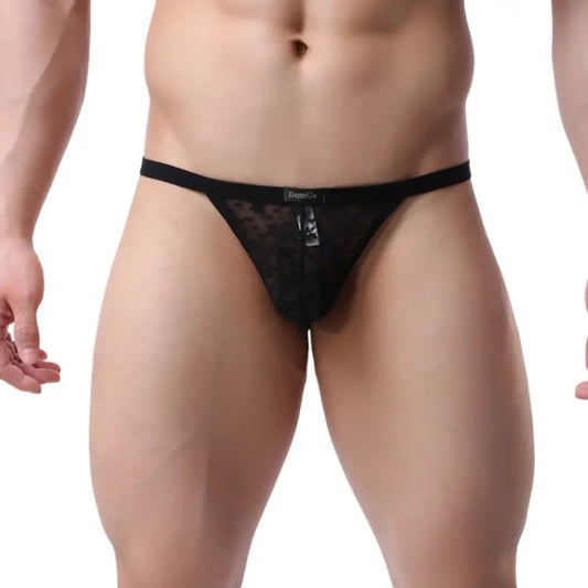 DomiGe Tanga para Hombre Ropa Interior Bold Comfort Touch T-Back