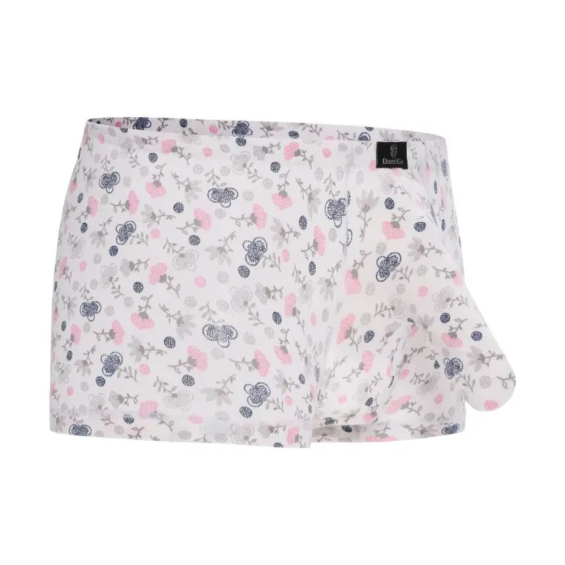 DomiGe Men's Elephant Trunk Underwear Dual Pouch and Elephant Boxer
