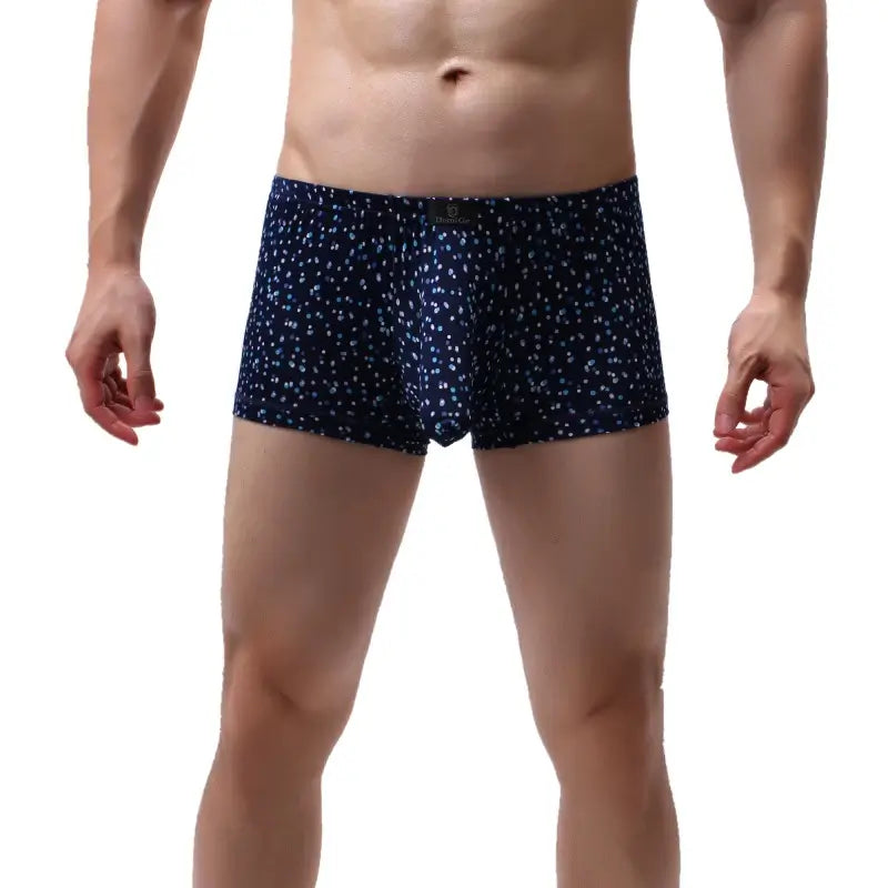 DomiGe Men's Elephant Trunk Underwear Dual Pouch and Elephant Boxer