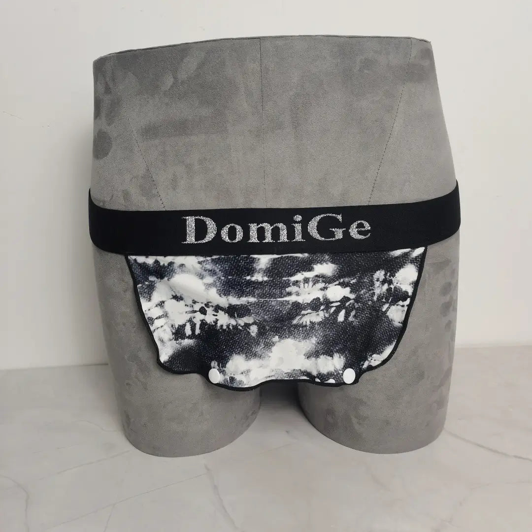 DomiGe Men's Sexy Thong Underwear - Stretch Cotton Cock Socks