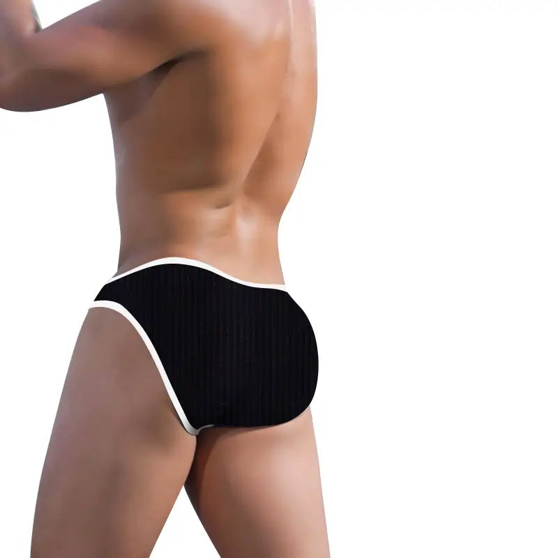 Adannu Men's Bikini Briefs - Soft Supportive Cotton Blend with 3D Pouch AD7203