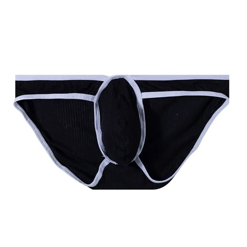 Adannu Men's Bikini Briefs - Soft Supportive Cotton Blend with 3D Pouch AD7203