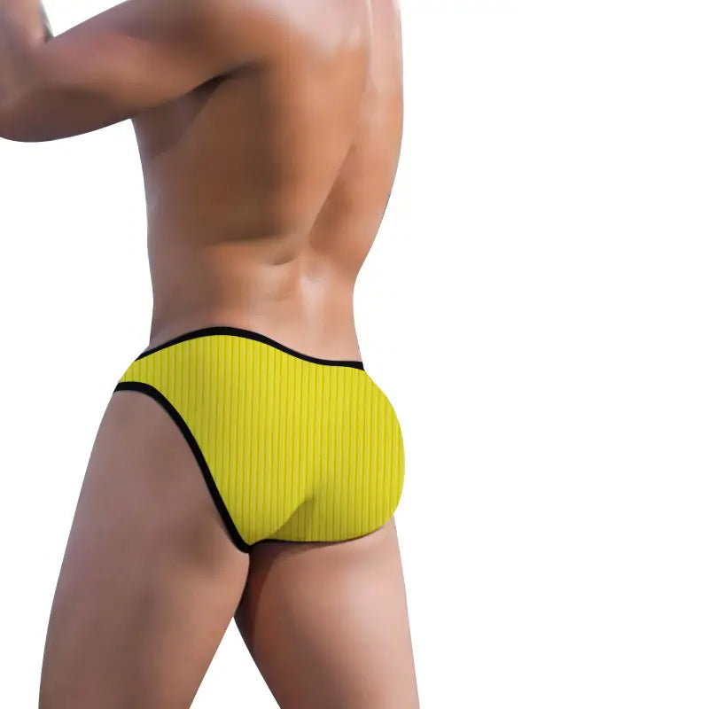 Adannu Men's Bikini Briefs - Soft Supportive Cotton Blend with 3D Pouch AD7203