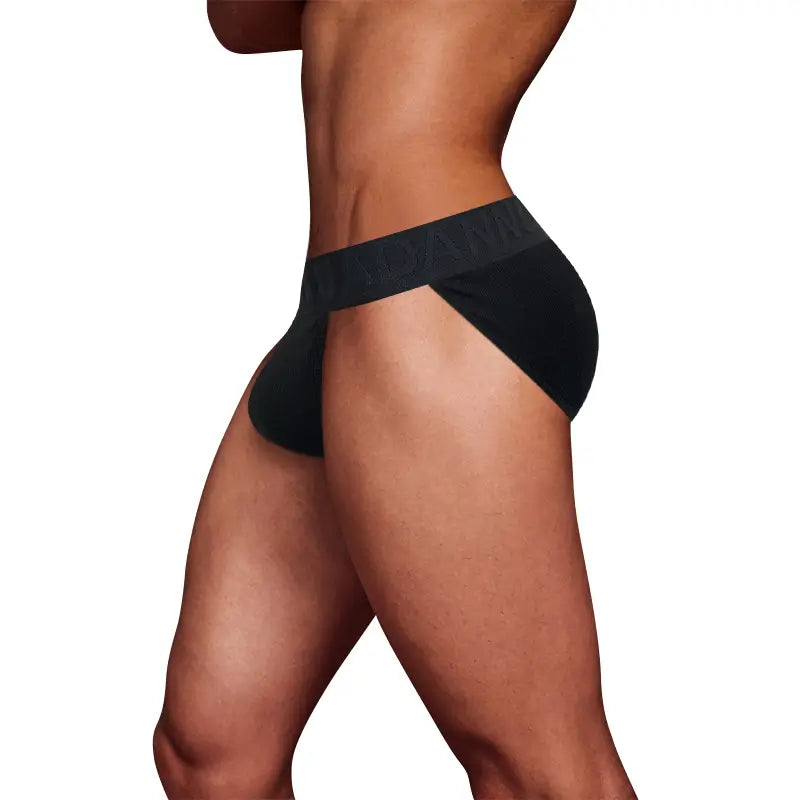 Adannu Men's Sexy Bikini Briefs - High-Cut Pouch Underwear, Eco-Friendly & Anti-Roll Design AD768