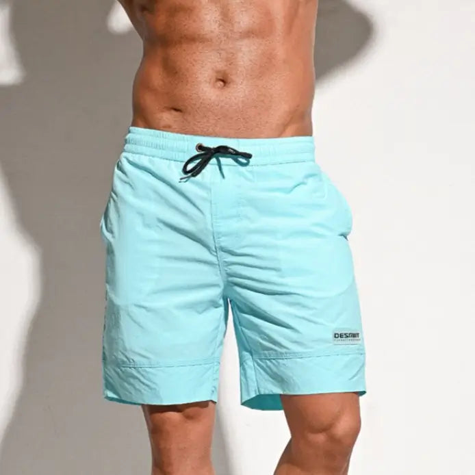 Desmiit Herren-Strandshorts – Locker geschnittene Nylon-Boardshorts B5115