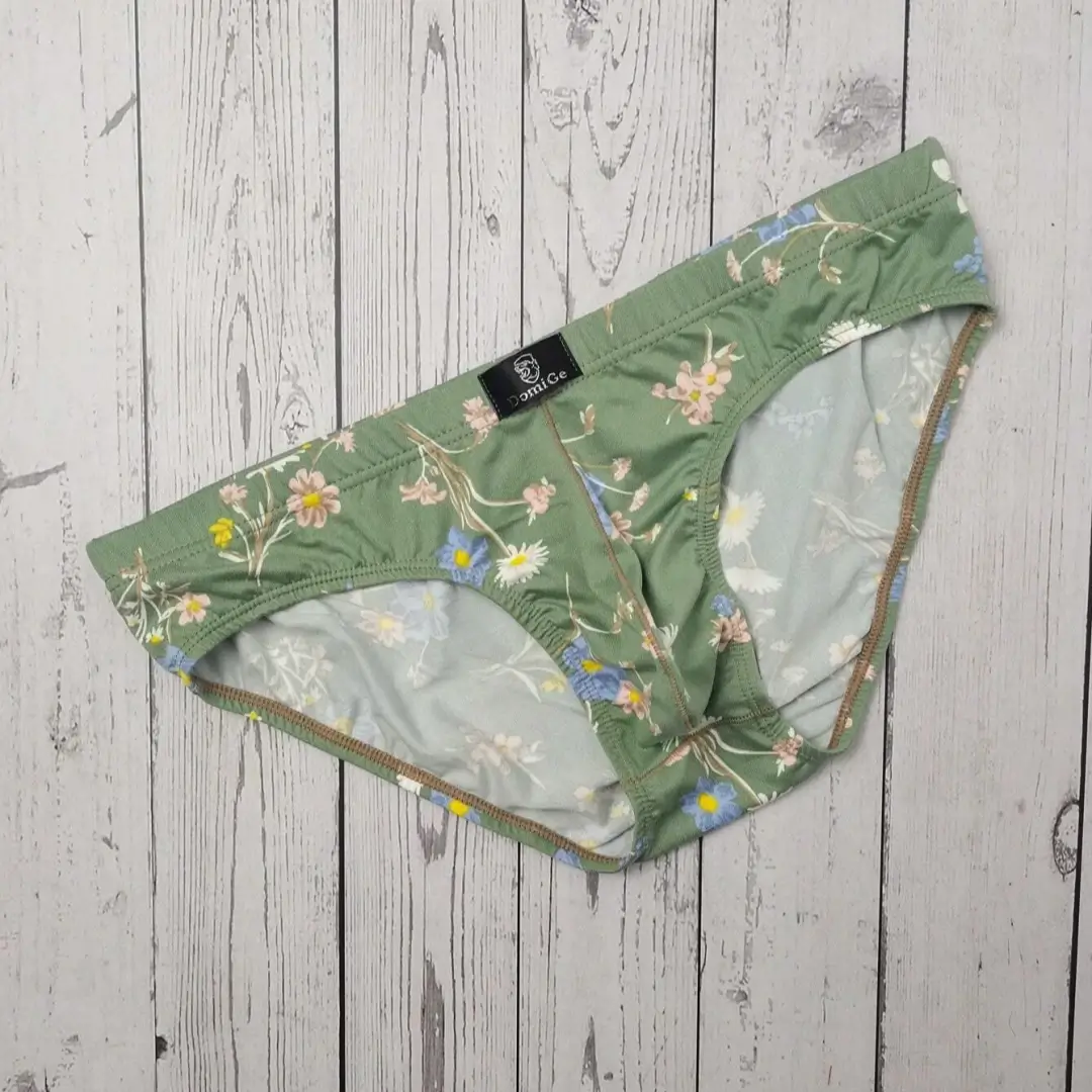 DomiGe Men's Low Rise Briefs Sexy Undies Pouch Briefs of Men
