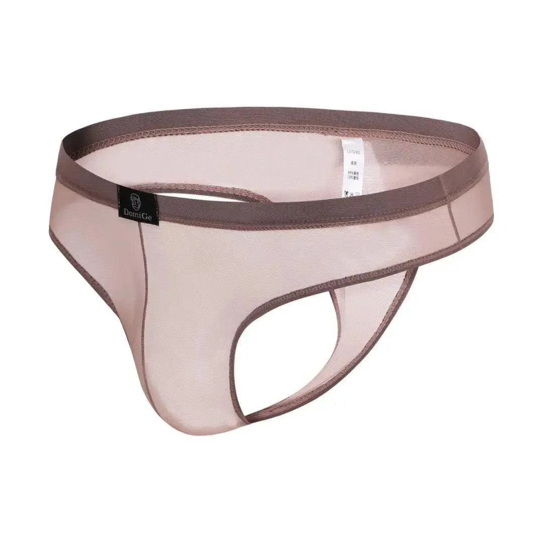 DomiGe DomiGe G-String Thong with Seamless Mesh Design Undies for man