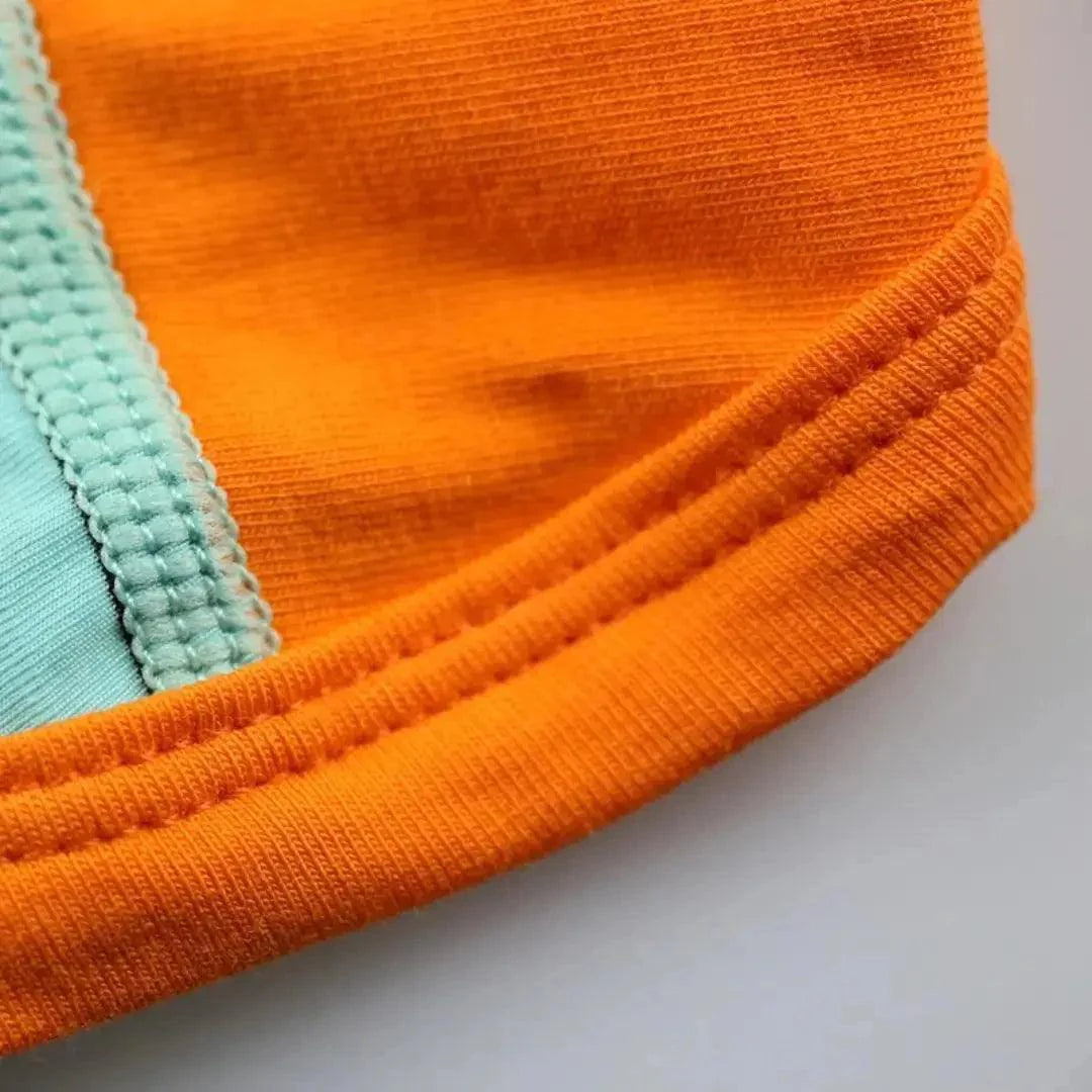 DomiGe Men's Boxer Briefs - Ice Silk & Cotton Blend Comfort Fit Underwear