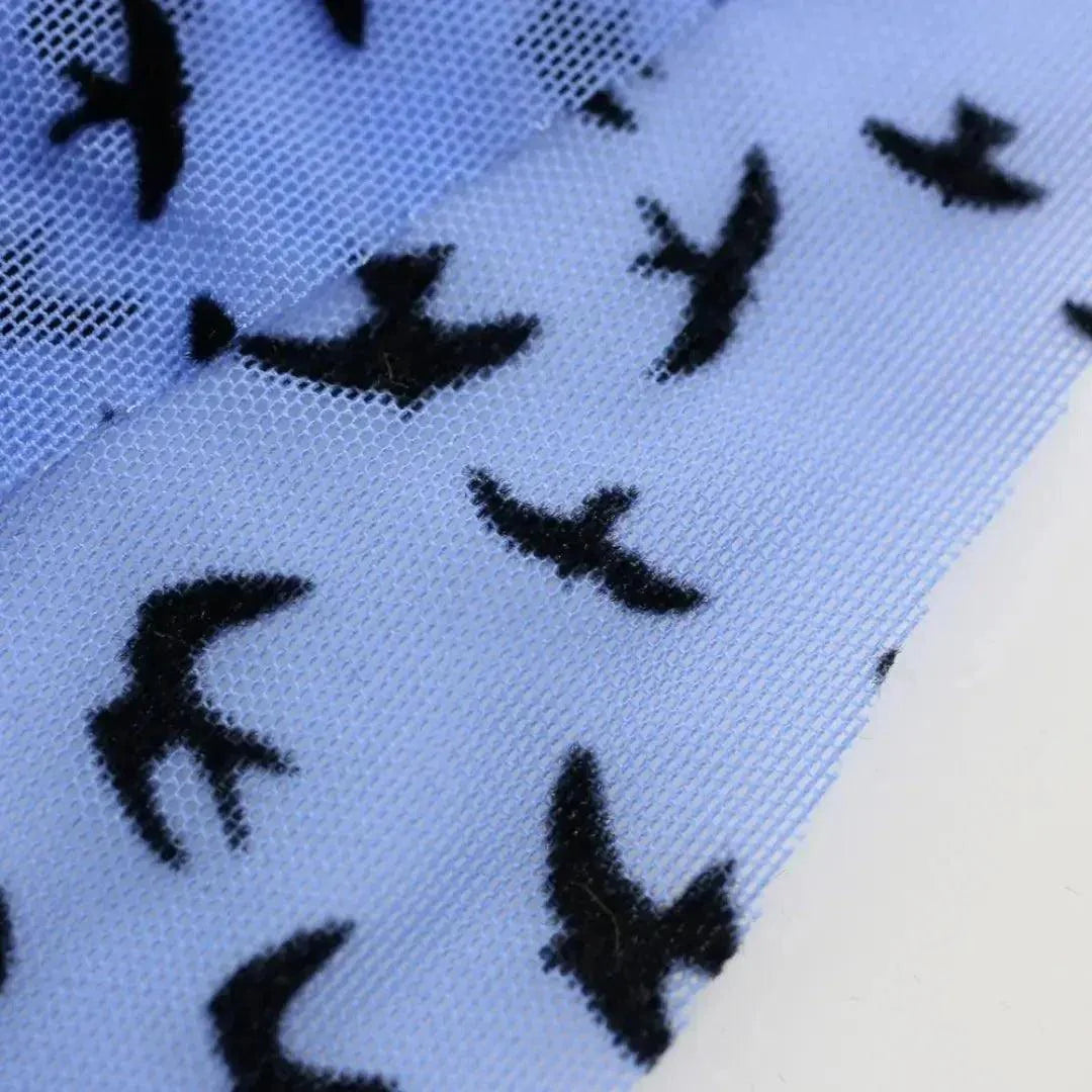 DomiGe Herren-Boxershorts mit Beflockung – weiche Netz-Unterwäsche für Männer