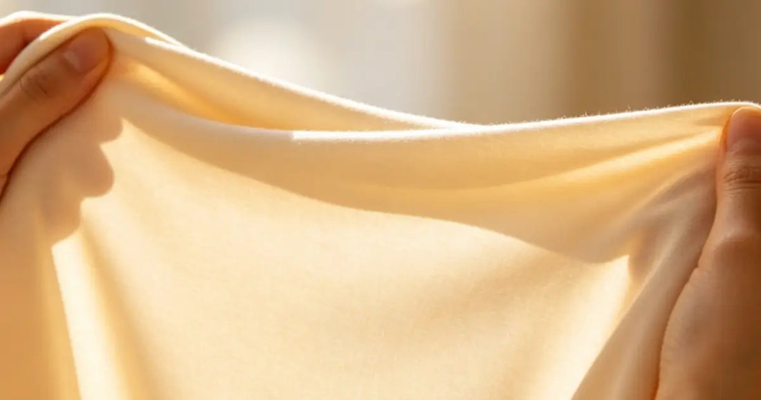 Modal fabric texture close-up for men's underwear guide - DomiGe