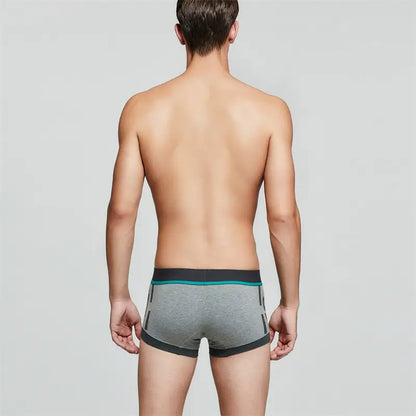 ‌Seobean Low-Rise Cotton Boxer Trunks - Stylish & Comfortable‌ 00202