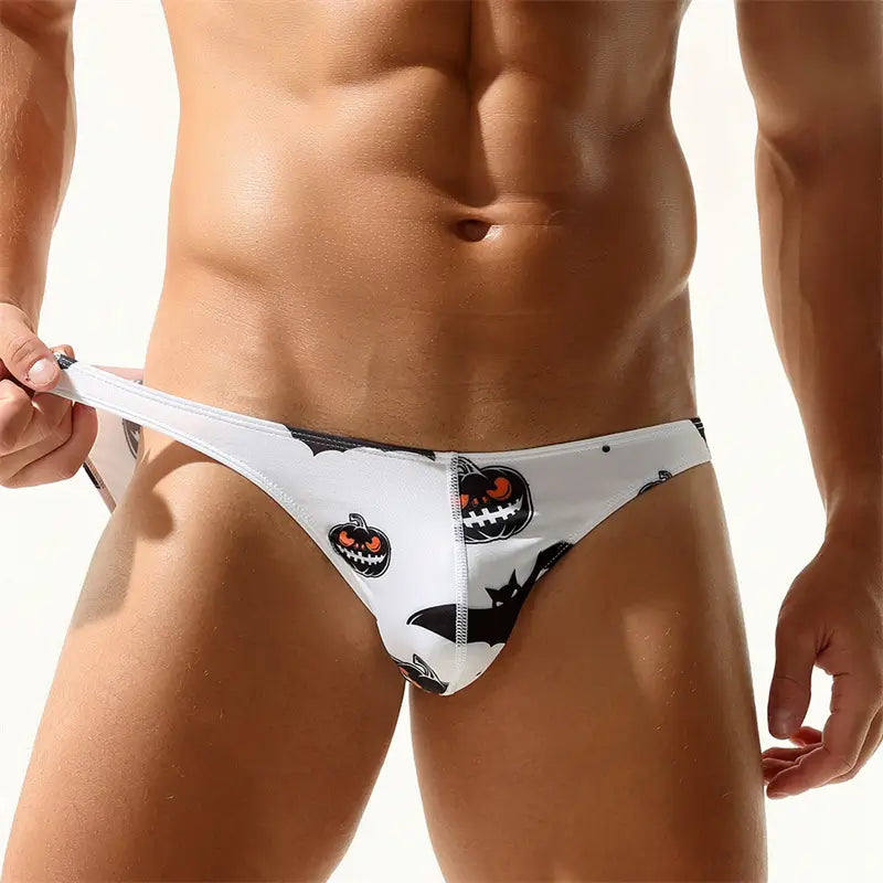 Seobean Halloween Roses Men's Bikini Briefs for Ultimate Comfort 230105