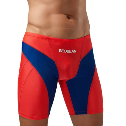 Seobean Men's Compression Boxer Briefs - Comfortable & Stylish Underwear 230802