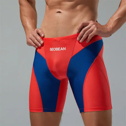 Seobean Men's Compression Boxer Briefs - Comfortable & Stylish Underwear 230802