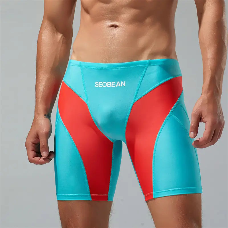 Seobean Men's Compression Boxer Briefs - Comfortable & Stylish Underwear 230802