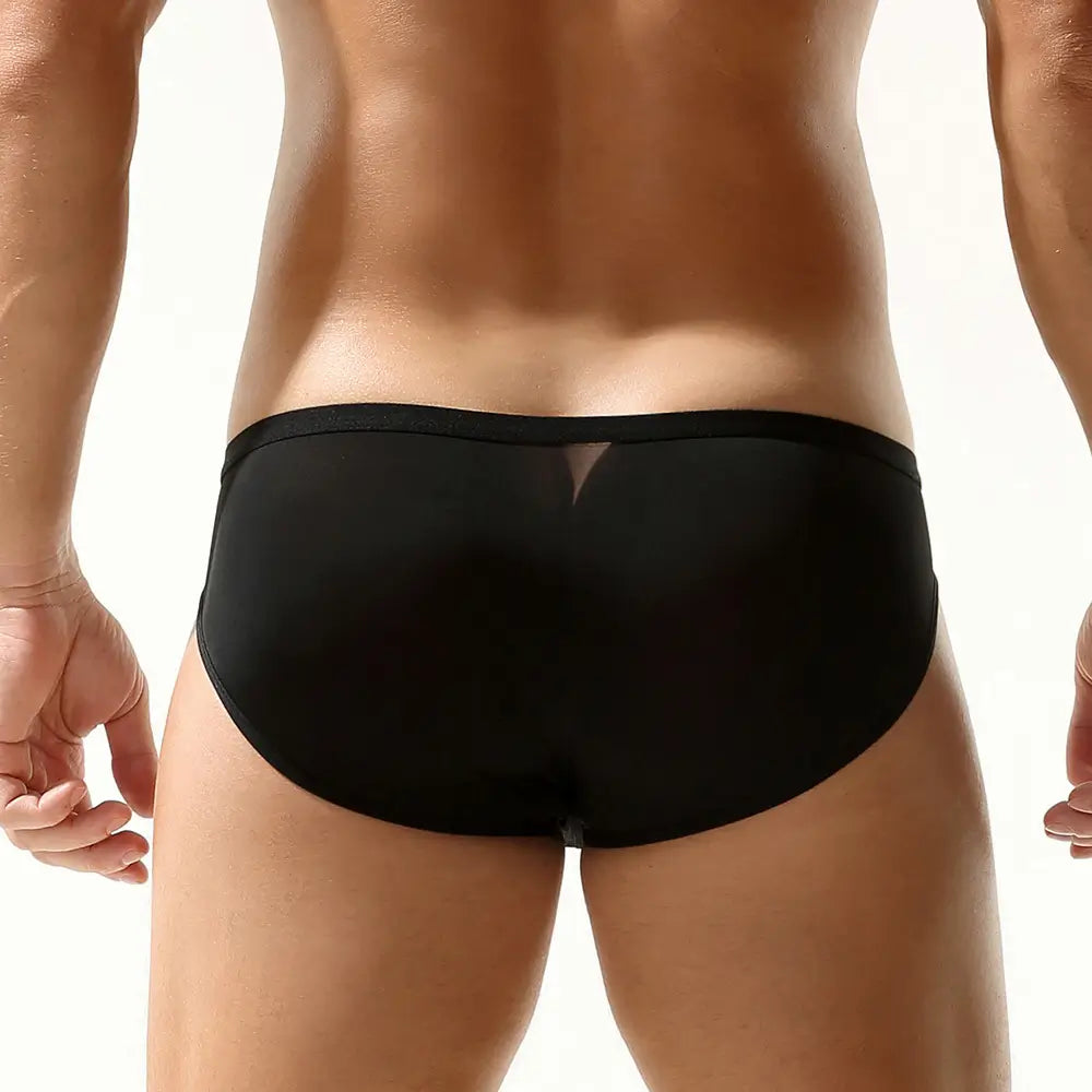 Men's Sexy Low-Rise Briefs - Quick-Dry, Breathable Men's Underwear for Comfort & Style