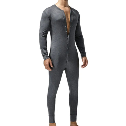 Tauwell Men's Bodysuit - Stretch Black/White/Red Comfort Bodysuits for Men 24701