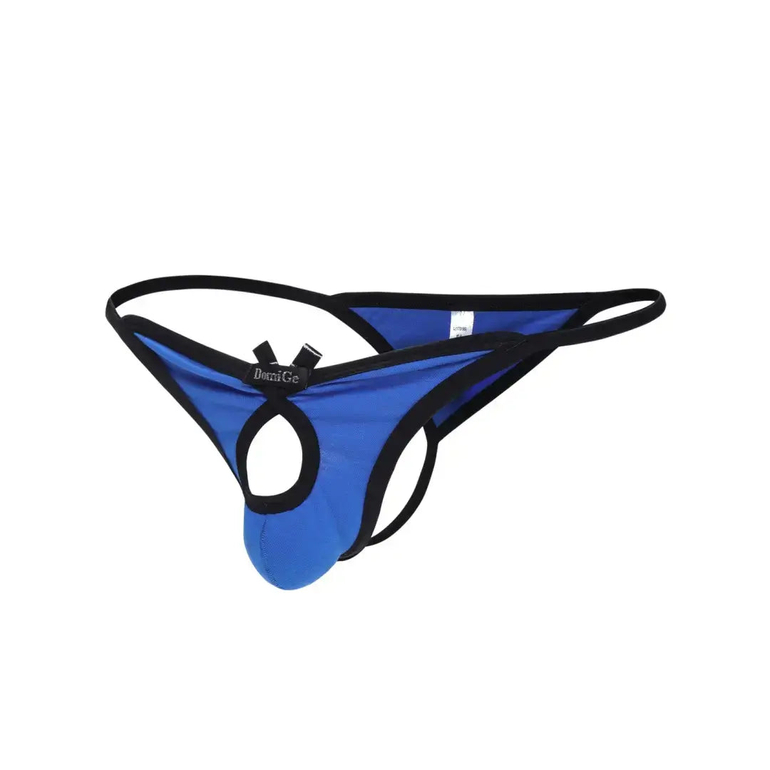 DomiGe Romantic Whisper Men's Cotton Thong Butterfly Front Opening