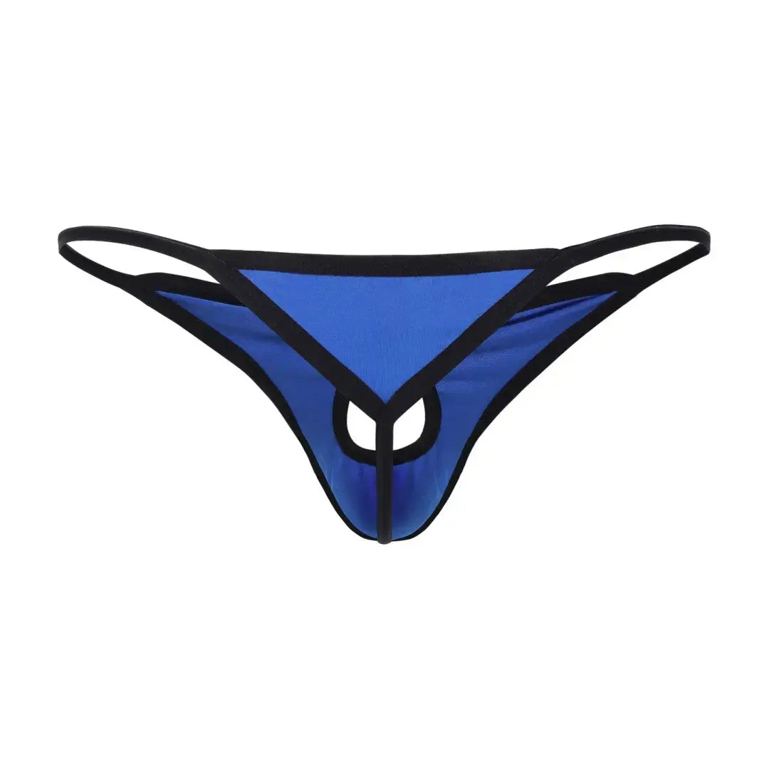 DomiGe Romantic Whisper Men's Cotton Thong Butterfly Front Opening