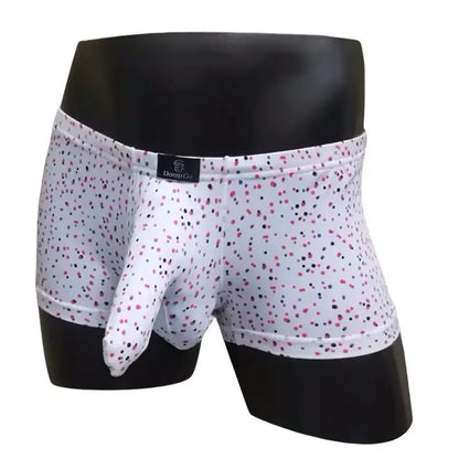 DomiGe Men's Elephant Trunk Underwear Dual Pouch and Elephant Boxer