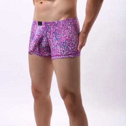 DomiGe Men's Elephant Trunk Underwear Dual Pouch and Elephant Boxer