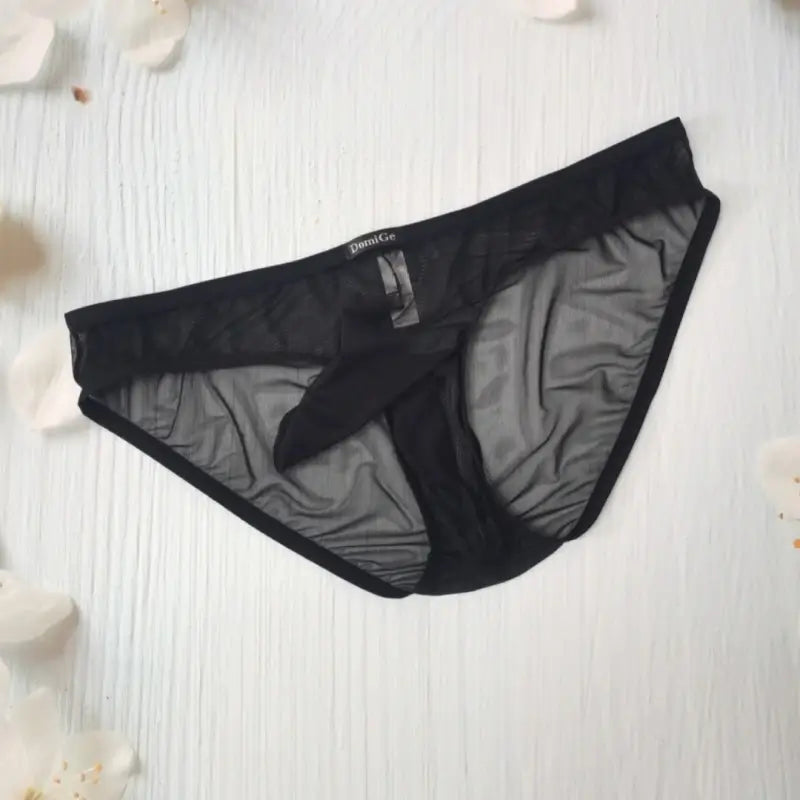 DomiGe Men's Mesh Cock Sock Brief 5727