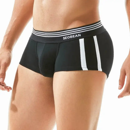 Seobean Men's Cotton Trunks Underwear for Active Lifestyles 80207