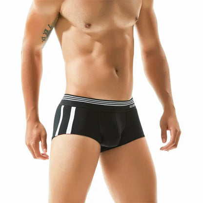 Seobean Men's Cotton Trunks Underwear for Active Lifestyles 80207