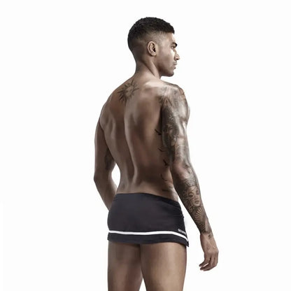 Seobean Men's Cotton Boxer Shorts Breathable Sexy Underwear 90508