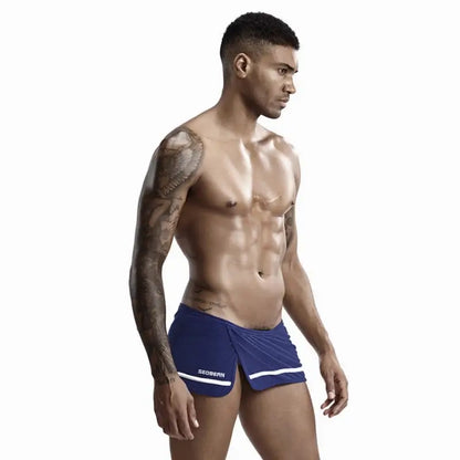 Seobean Men's Cotton Boxer Shorts Breathable Sexy Underwear 90508