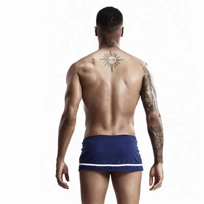 Seobean Men's Cotton Boxer Shorts Breathable Sexy Underwear 90508