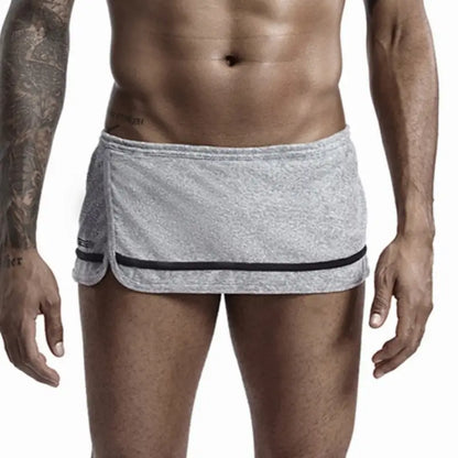 Seobean Men's Cotton Boxer Shorts Breathable Sexy Underwear 90508